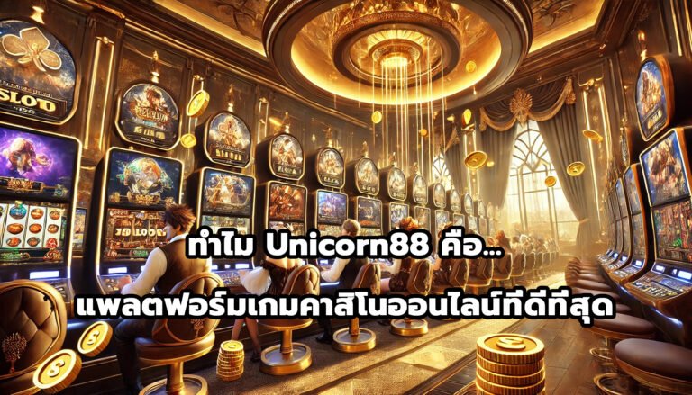 ทำไม Unicorn88 คือ แพลตฟอร์มเกมคาสิโนออนไลน์ที่ดีที่สุด-4
